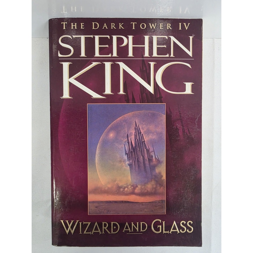 Stephen King Wizard and Glass Dark Tower IV 1997 1st Plume Printing Trade PB